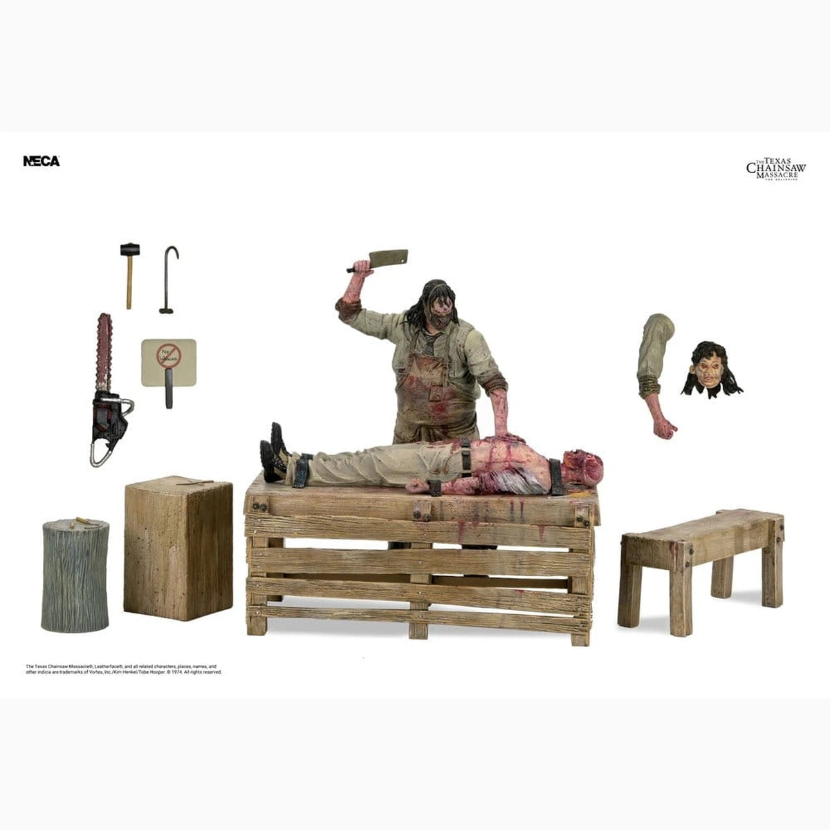 Texas Chainsaw Massacre: The Beginning diorama figurine Leatherface Slaughterhouse Boxed Set 18 cm - Image 2