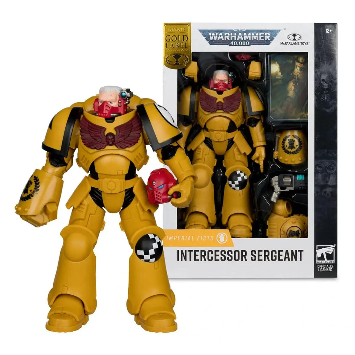 Warhammer 40,000 figurine Intercessor Sergeant (Imperial Fist) (Gold Label) 18 cm - Image 5