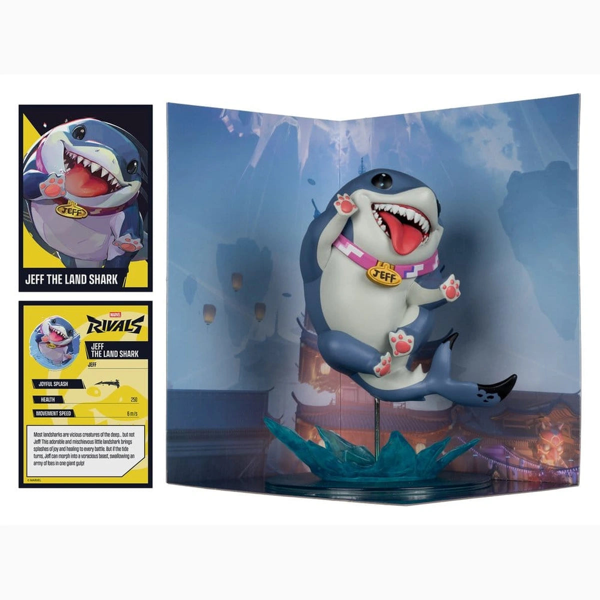 Marvel Rivals Collection Gamerverse figurine 1/10 Jeff The Land Shark 20 cm - Image 4