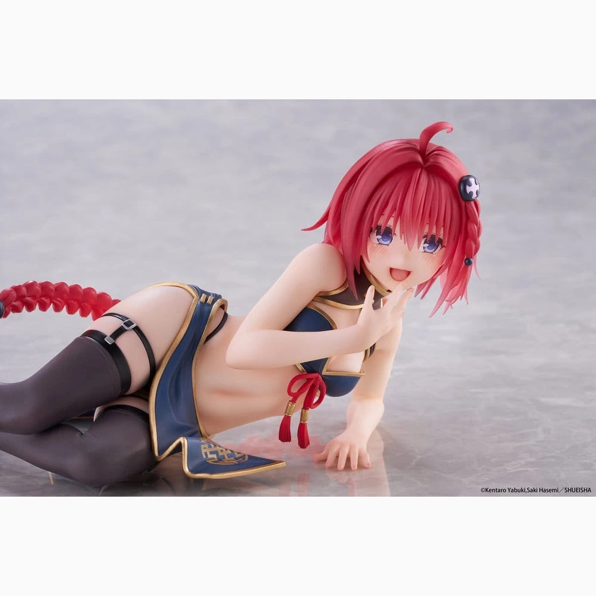 To Love-Ru Darkness figurine PVC Desktop Cute Mea Kurosaki (Chinese Dress Ver.) 13 cm - Image 6