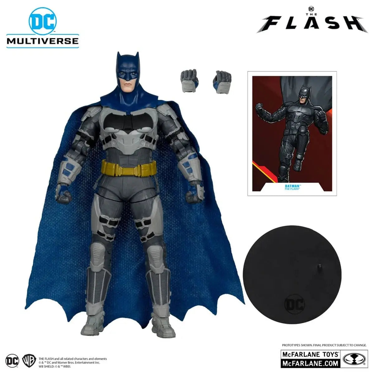 The Flash DC Multiverse figurine Batman (Platinum Edition) 18 cm - Image 4
