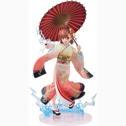 A Certain Scientific Railgun T statuette 1/7 Mikoto Misaka Furisode Kimono Ver. 28 cm - Image 1