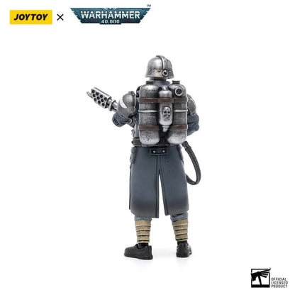 Warhammer 40k figurine 1/18 Death Korps of Krieg Veteran Squad Guardsman with Flamer 10 cm - Image 4