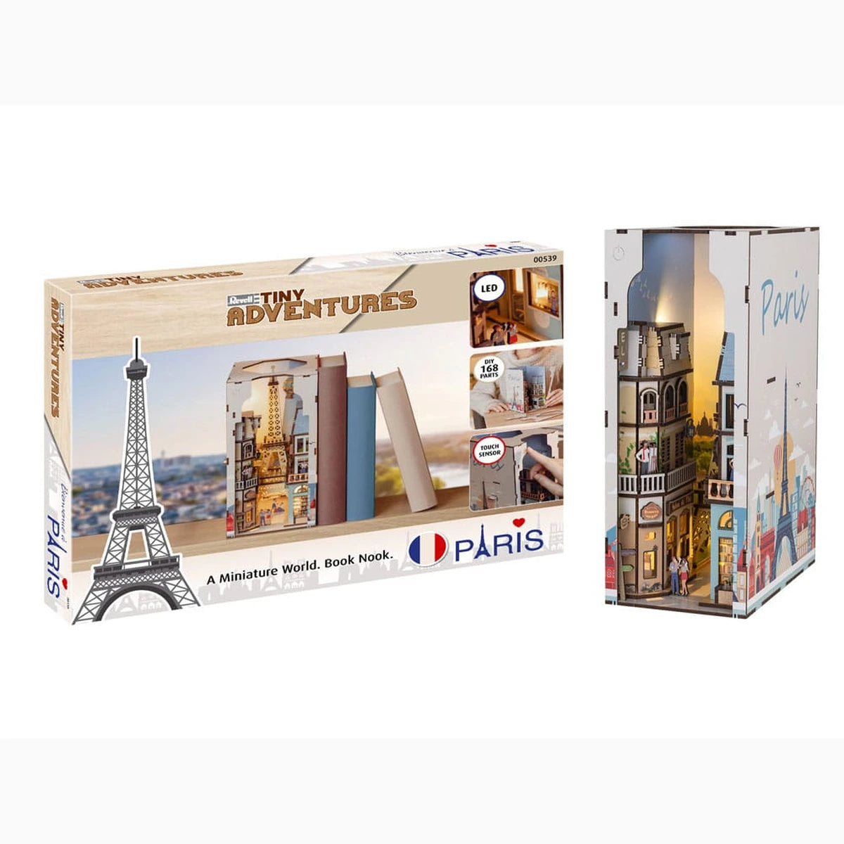 Paris maquette Book Nook Tiny Adventures 23 cm - Image 3