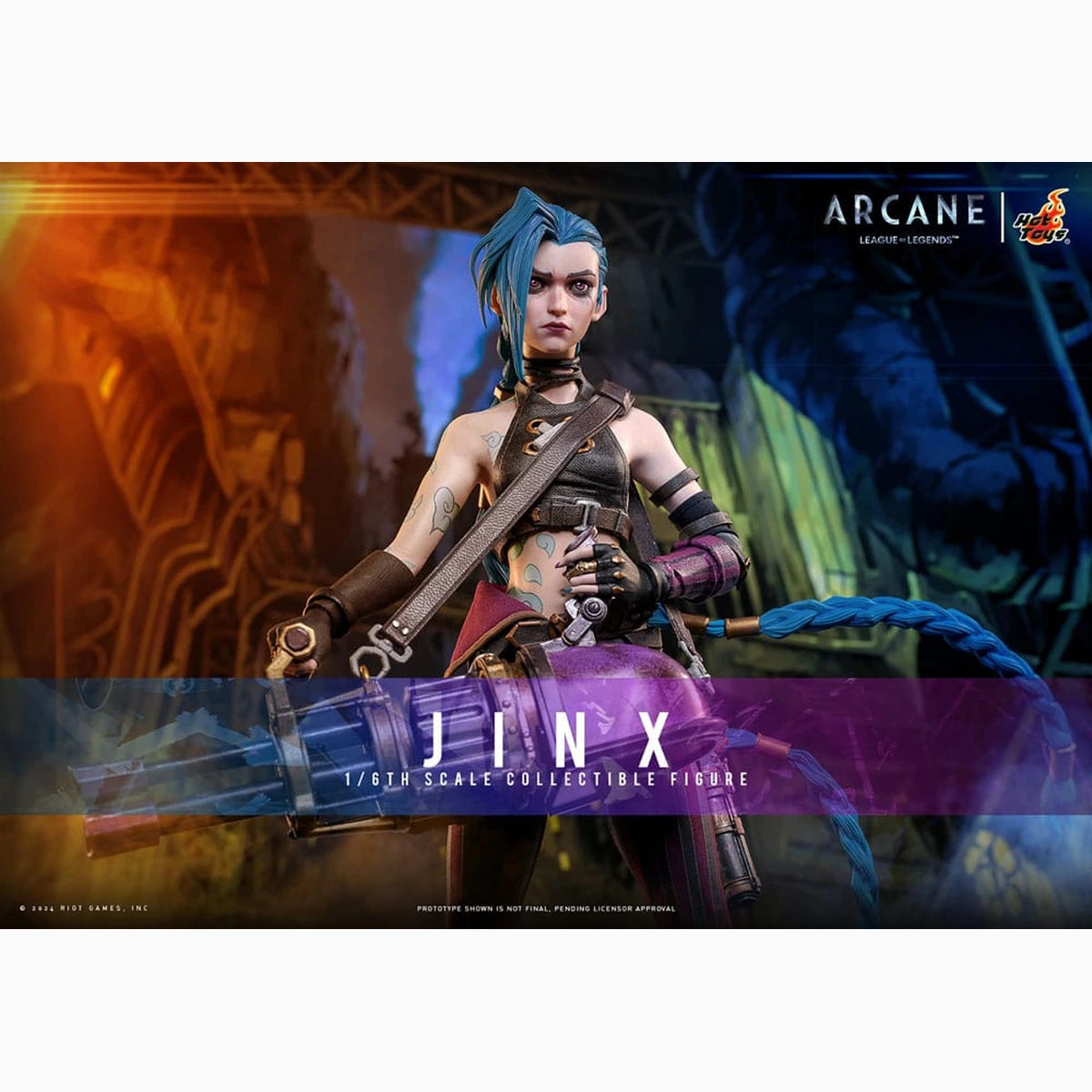 Arcane figurine 1/6 Jinx 27 cm - Image 3