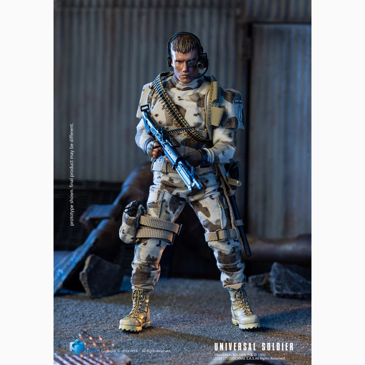 Universal Soldier figurine 1/12 Exquisite Super Series Andrew Scott 16 cm - Image 6