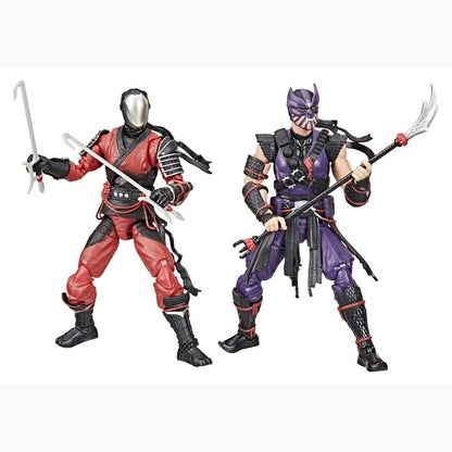 G.I. Joe Classified Series pack de 2 figurines #160 Cobra Ninjas Slice & Dice 15 cm - Image 1