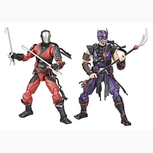 G.I. Joe Classified Series pack de 2 figurines #160 Cobra Ninjas Slice & Dice 15 cm - Image 1