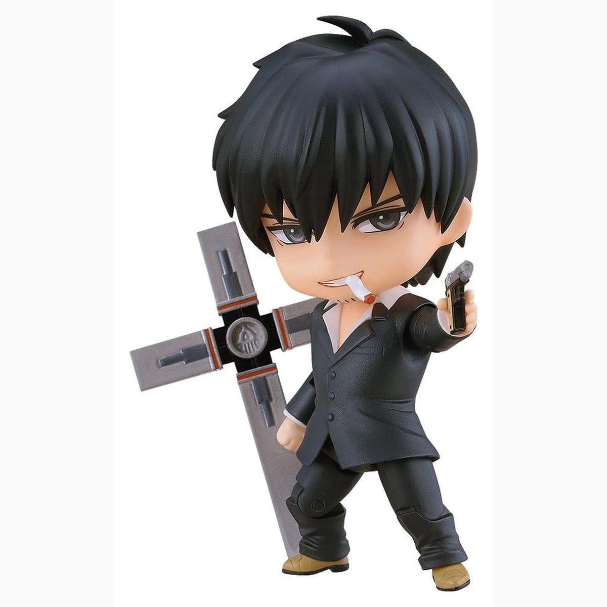 Trigun Nendoroid figurine Nicholas D. Wolfwood 100mm - Image 1