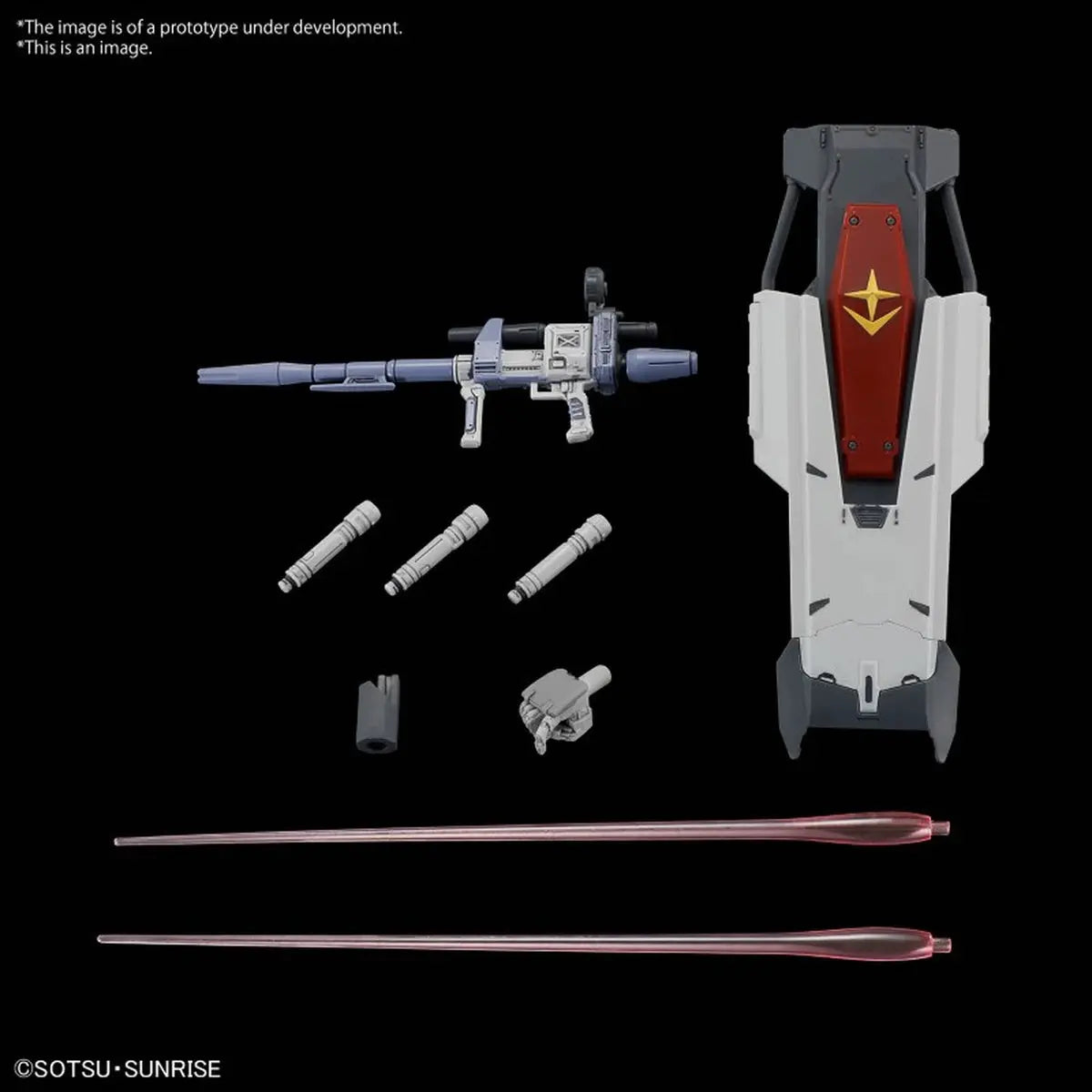Gundam Gunpla HG 1/144 255 Gundam EX RFV - Image 5