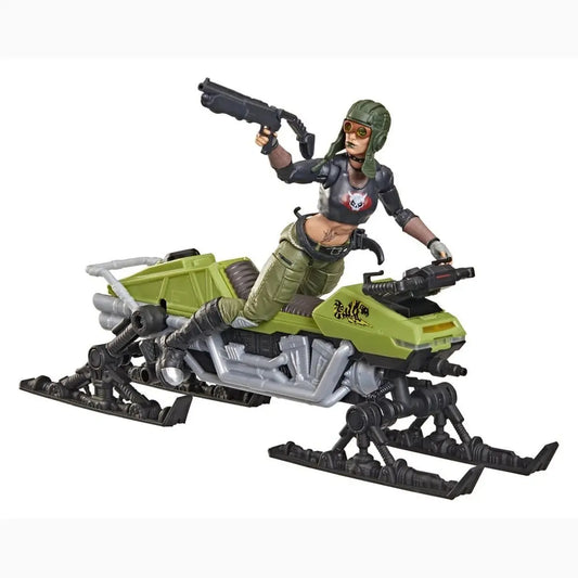 G.I. Joe Classified Series figurine et véhicule #194 Zanya et Dreadnok Chameleon (Swamp Skier) 15 cm - Image 1