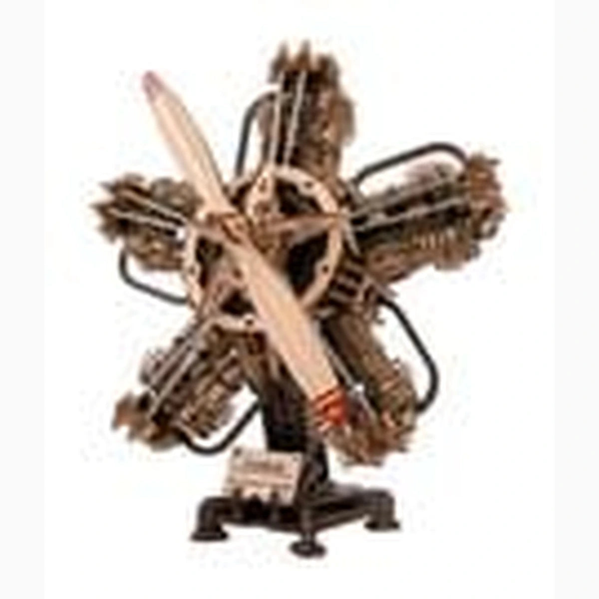 Ugears 3D maquette en bois R-5 Moteur d'avion 25 cm - Image 2