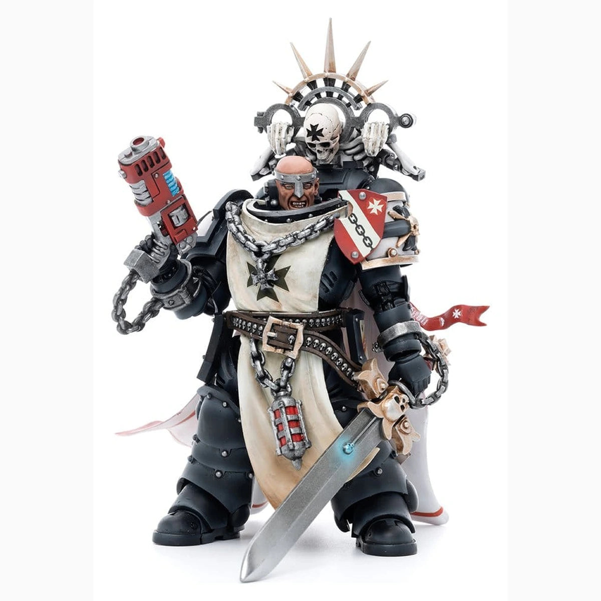Warhammer 40k figurine 1/18 Black Templars Marshal Baldeckrath 12 cm - Image 1
