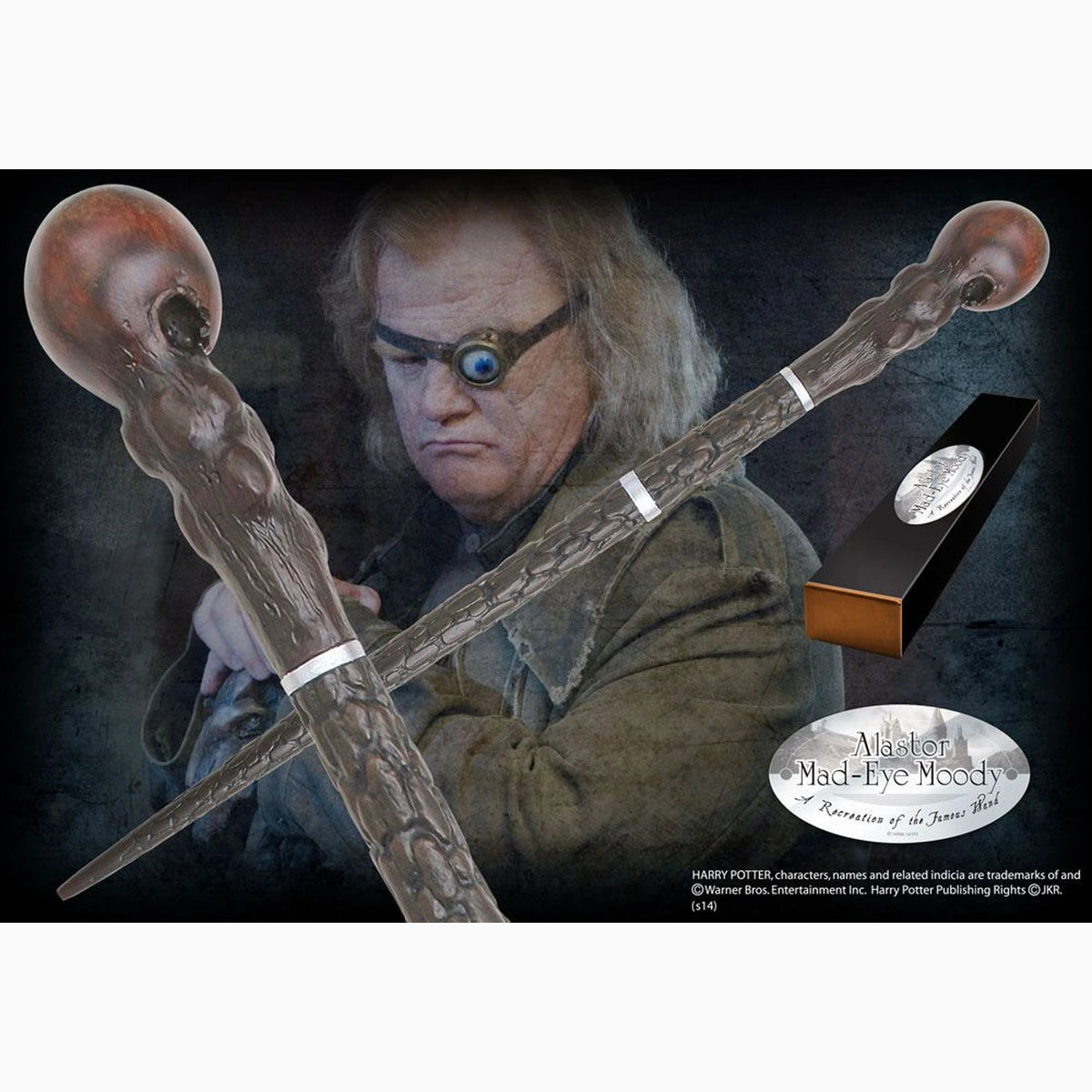 Harry Potter réplique baguette de Maugrey Fol-Oeil (édition personnage) - Image 1