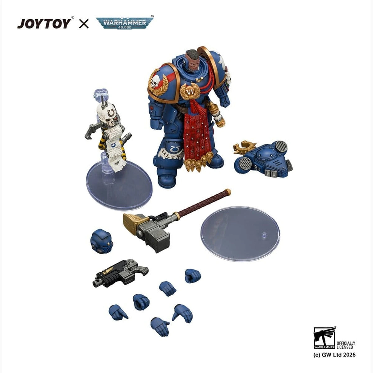 Warhammer figurine Ultramarines Ferren Areios 12 cm - Image 7