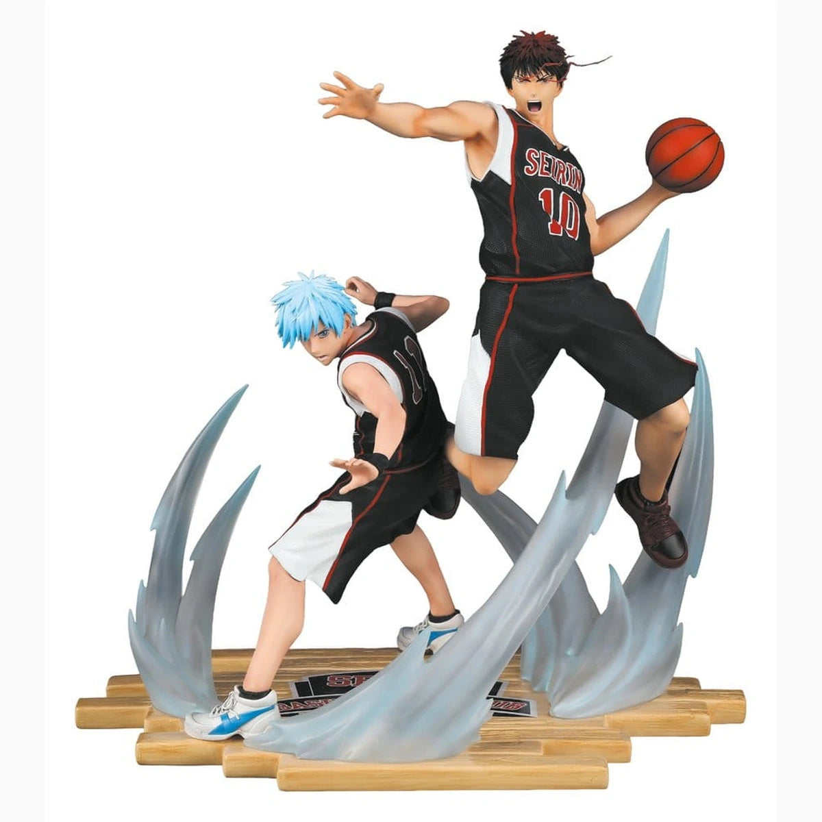 Kuroko's Basket Resin statuette 1/6 Tetsuya Kuroko & Taiga Kagami Black Jersey Edition 41 cm - Image 1