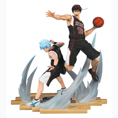 Kuroko's Basket Resin statuette 1/6 Tetsuya Kuroko & Taiga Kagami Black Jersey Edition 41 cm - Image 1