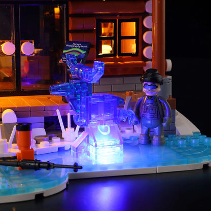 Lumibricks Retro House 10012 Aurora Cabin - Image 3