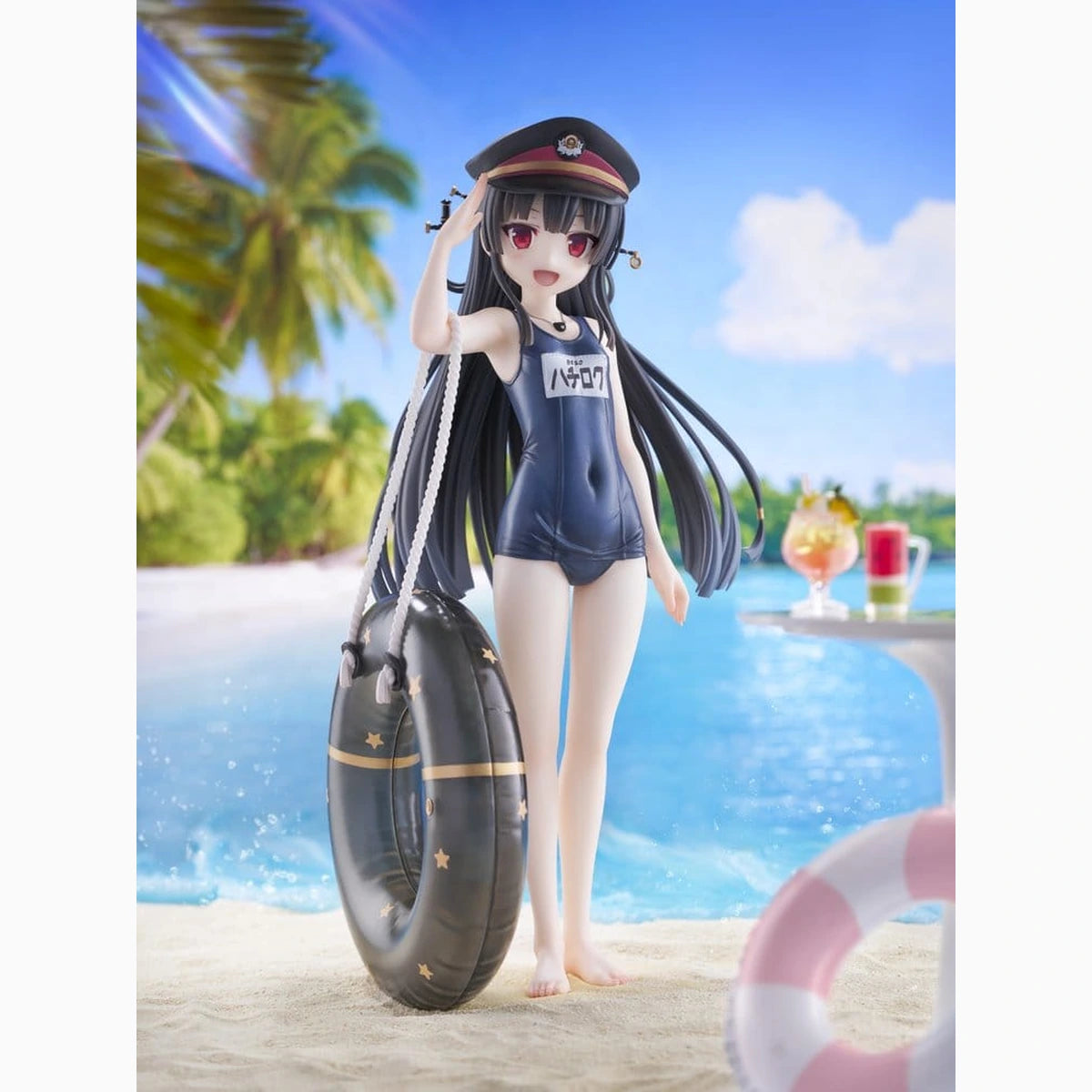 Maitetsu Last Run!! figurine PVC 1/6 KoiKoi -Sakura- Hachiroku School Swimsuit Ver. 23 cm - Image 5