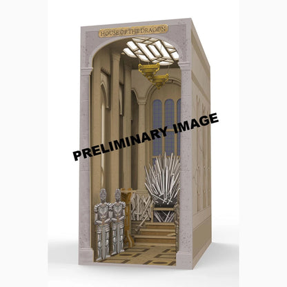 House of the Dragon maquette Book Nook Tiny Adventures Iron Throne 23 cm - Image 1