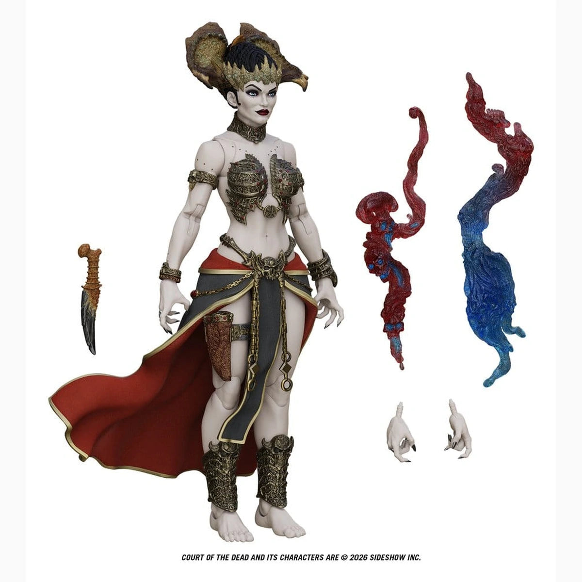 Court of the Dead figurine 1/12 Gethsemoni: Queen of the Dead 15 cm - Image 4