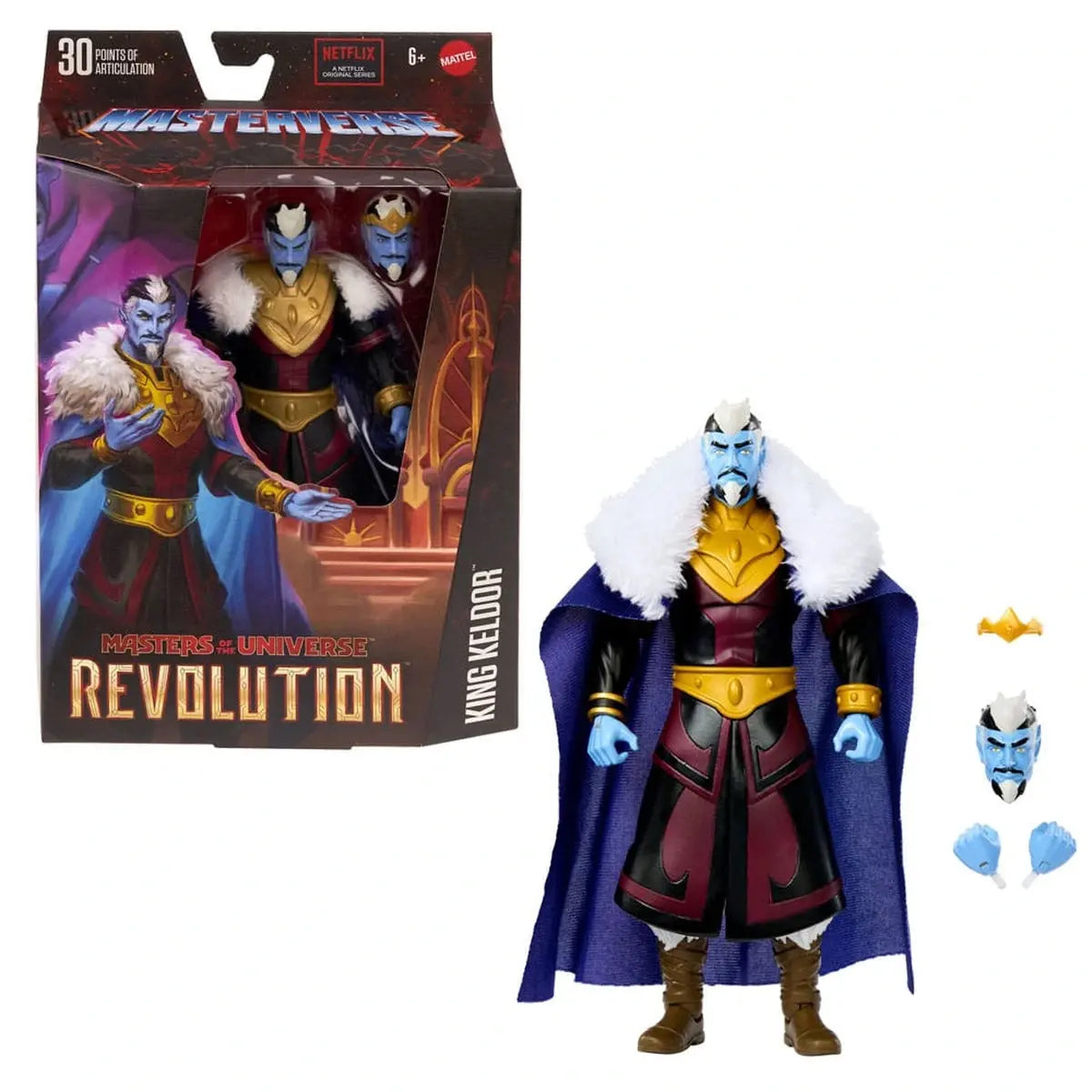Masters of the Universe: Revolution Masterverse figurine King Keldor 18 cm - Image 5