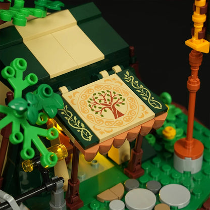 Lumibricks Middle Ages 12014 Ranger Camp - Image 4