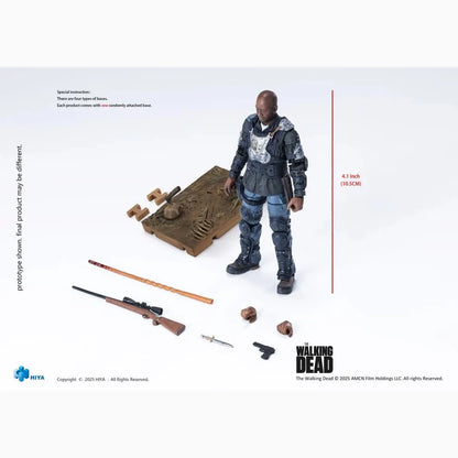 The Walking Dead: The Ones Who Lived figurine 1/18 Exquisite Mini Morgan 10 cm - Image 6