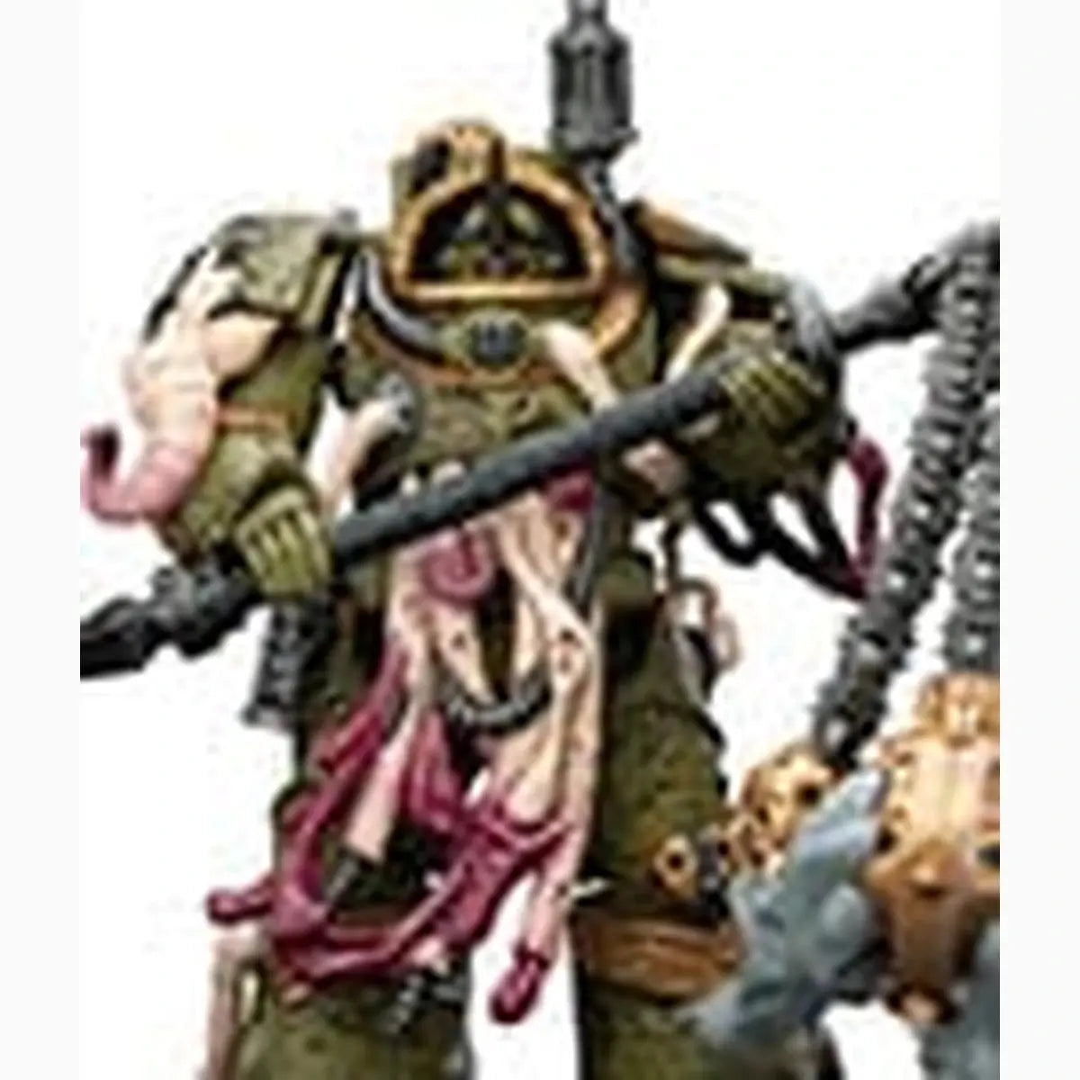 Warhammer 40,000 figurine Death Guard Blightlord Terminator 2 with Flail of Corruption 14 cm - Image 2