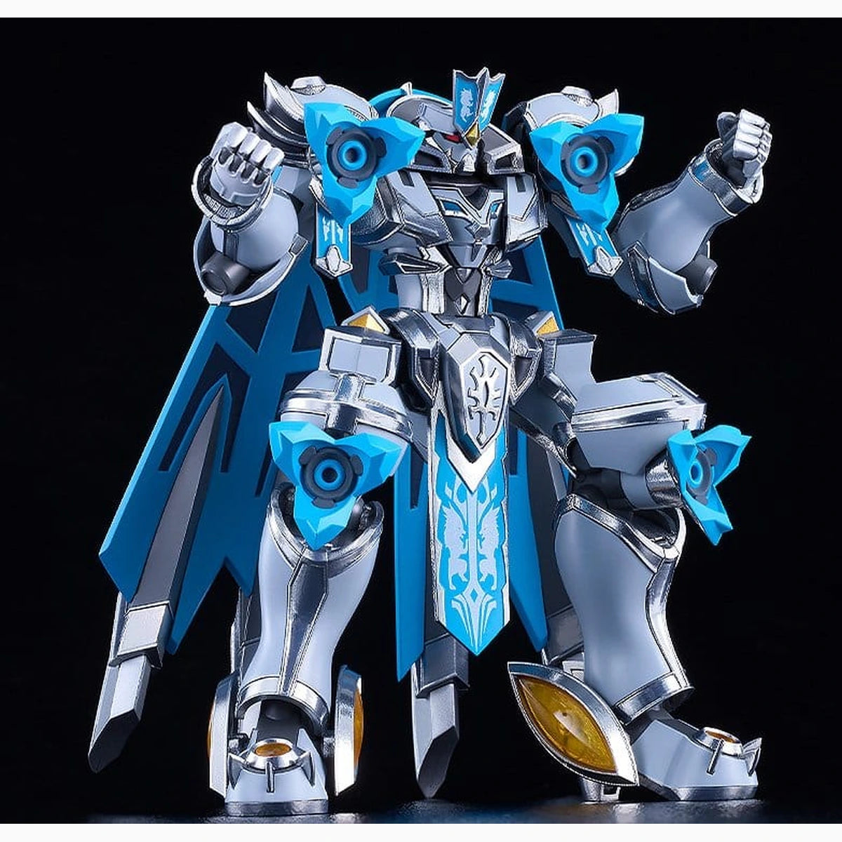 Knight's & Magic Plastic Model Kit Moderoid Gilbatiga: Royal Metallic Ver. 14 cm - Image 6