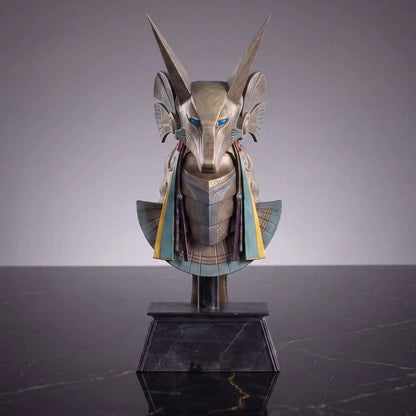 Stargate Desktop Replica réplique de casque Jackal Guard Helmet Anubis 15 cm - Image 1