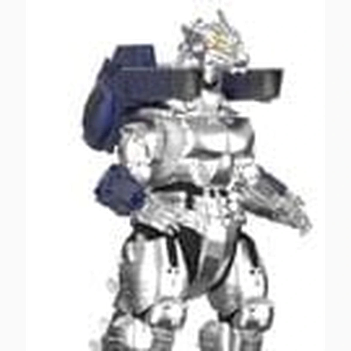 Godzilla Toho Figurine ReAction Mechagodzilla (2002) 24 cm - Image 2