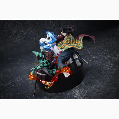 Demon Slayer: Kimetsu no Yaiba figurine PVC Tanjiro Kamado & Giyu Tomioka & Akaza 13 cm - Image 5