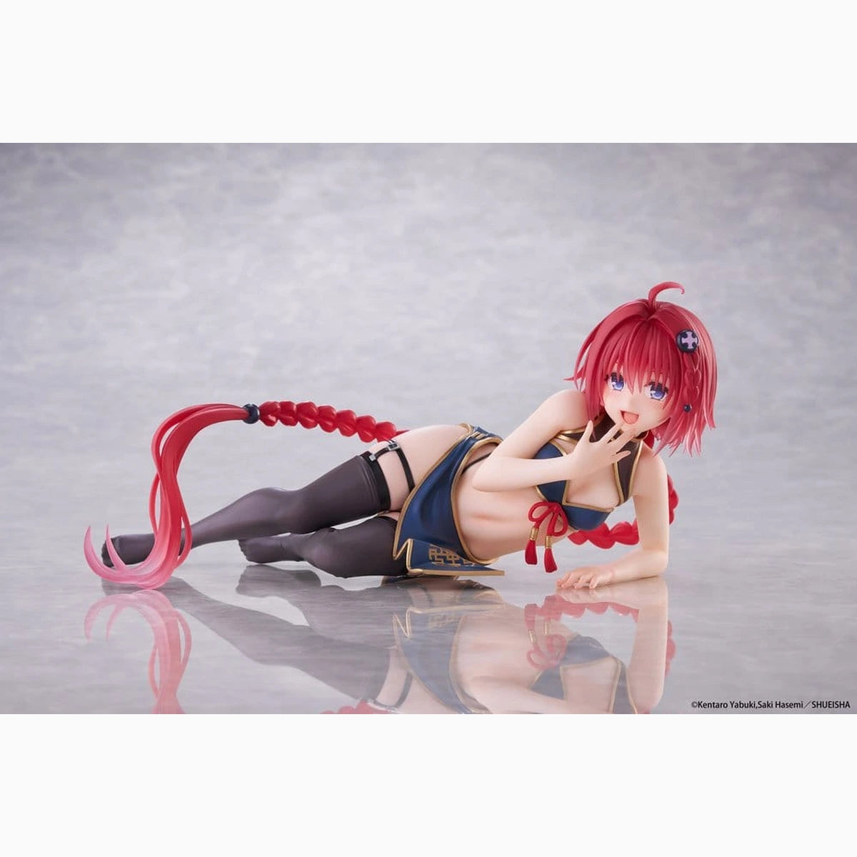 To Love-Ru Darkness figurine PVC Desktop Cute Mea Kurosaki (Chinese Dress Ver.) 13 cm - Image 1