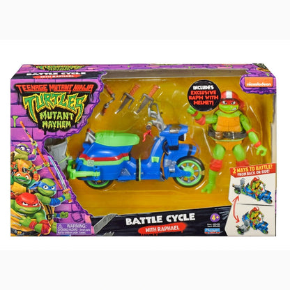 Ninja Turtles : Teenage Years figurine Raphael & Scooter et side-car 11 cm - Image 3