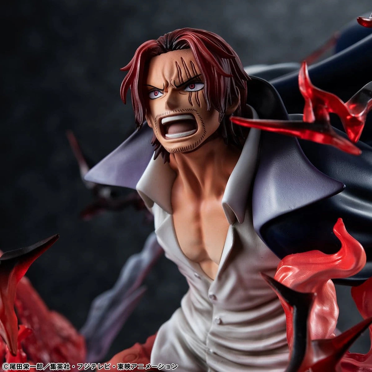 One Piece statuette PVC P.O.P. SA-MAXIMUM Leader of Red Hair Pirates Red-Haired Shanks Kamusari 25 cm - Image 5