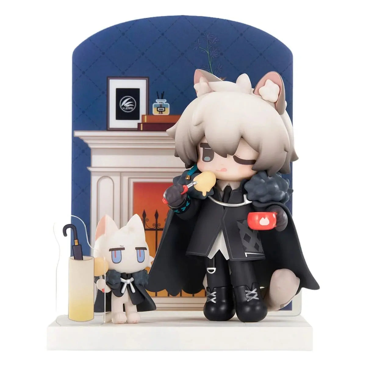Arknights statuette PVC Would You Like A Dessert? Mini Series SilverAsh 10 cm - Image 3