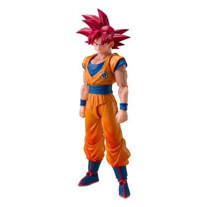Dragon Ball Super figurine S.H.Figuarts Super Saiyan God Son Goku (God Aura) 15 cm - Image 1