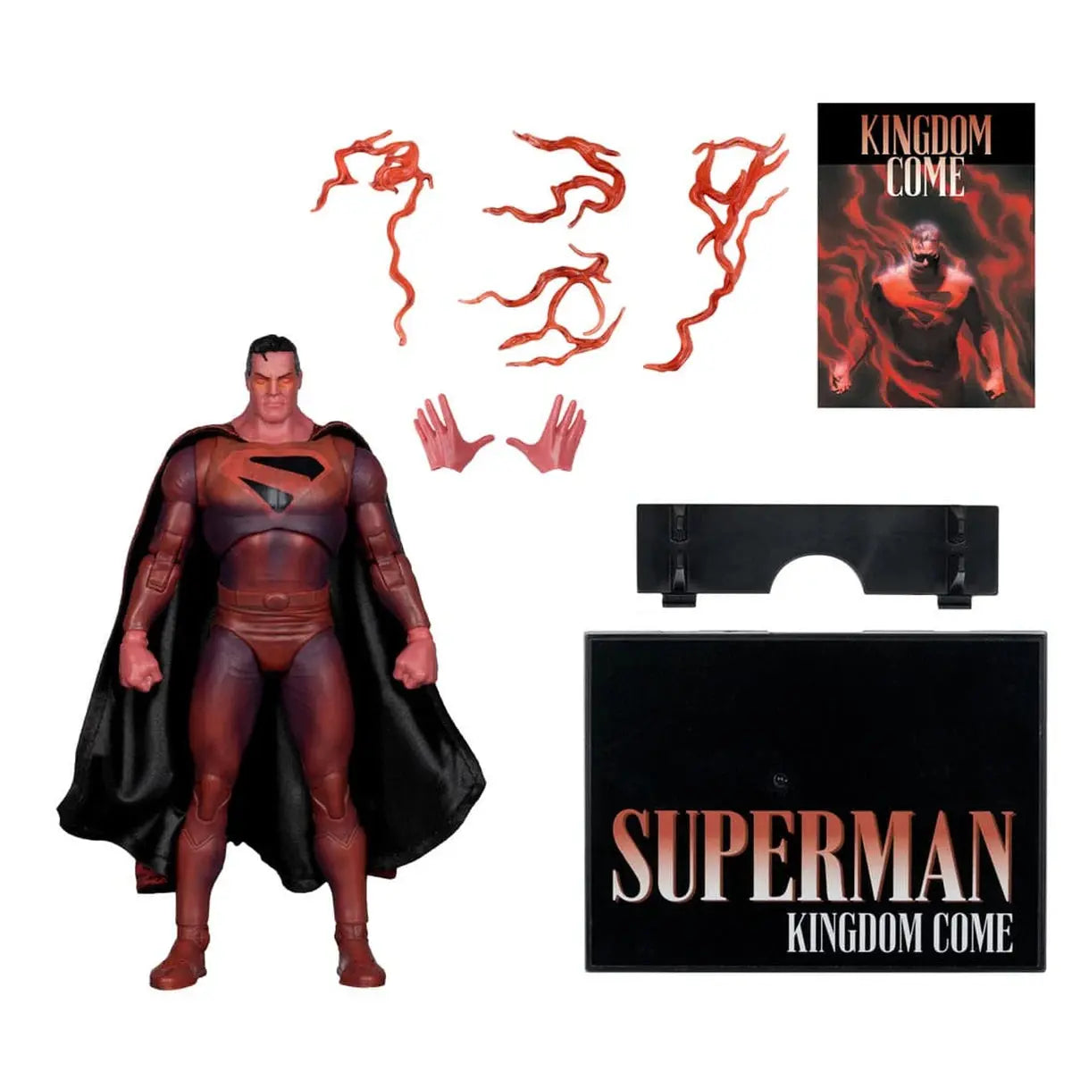 DC Multiverse McFarlane Cover Recreations figurine Superman (Kingdom Come) (Gold Label) 18 cm - Image 5