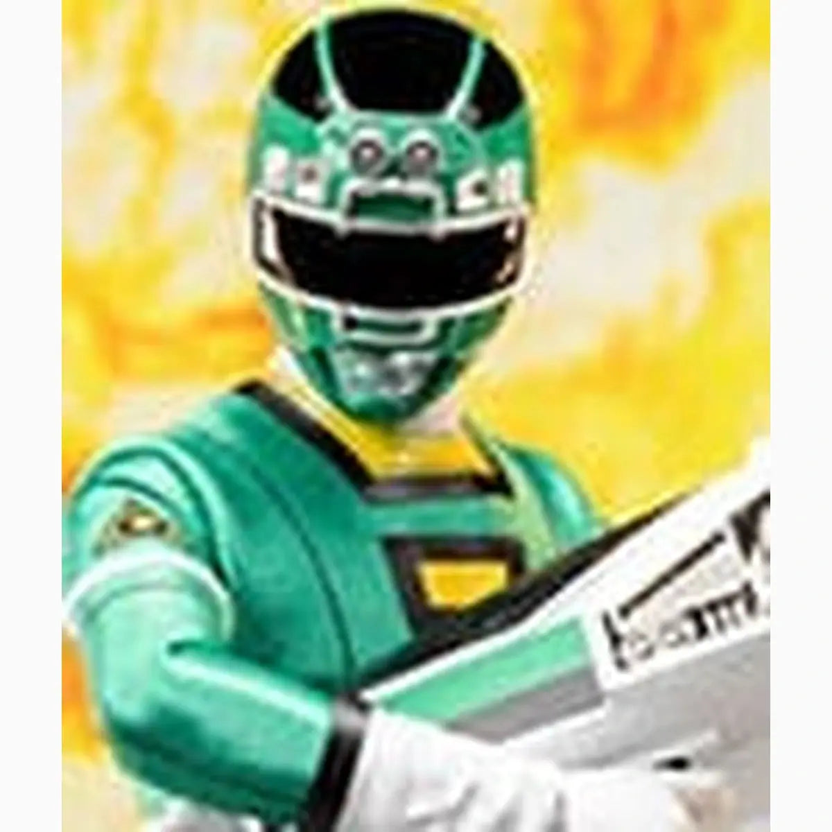 Power Rangers Turbo figurine FigZero 1/6 Green Turbo Power Ranger 30 cm - Image ajoutée 9