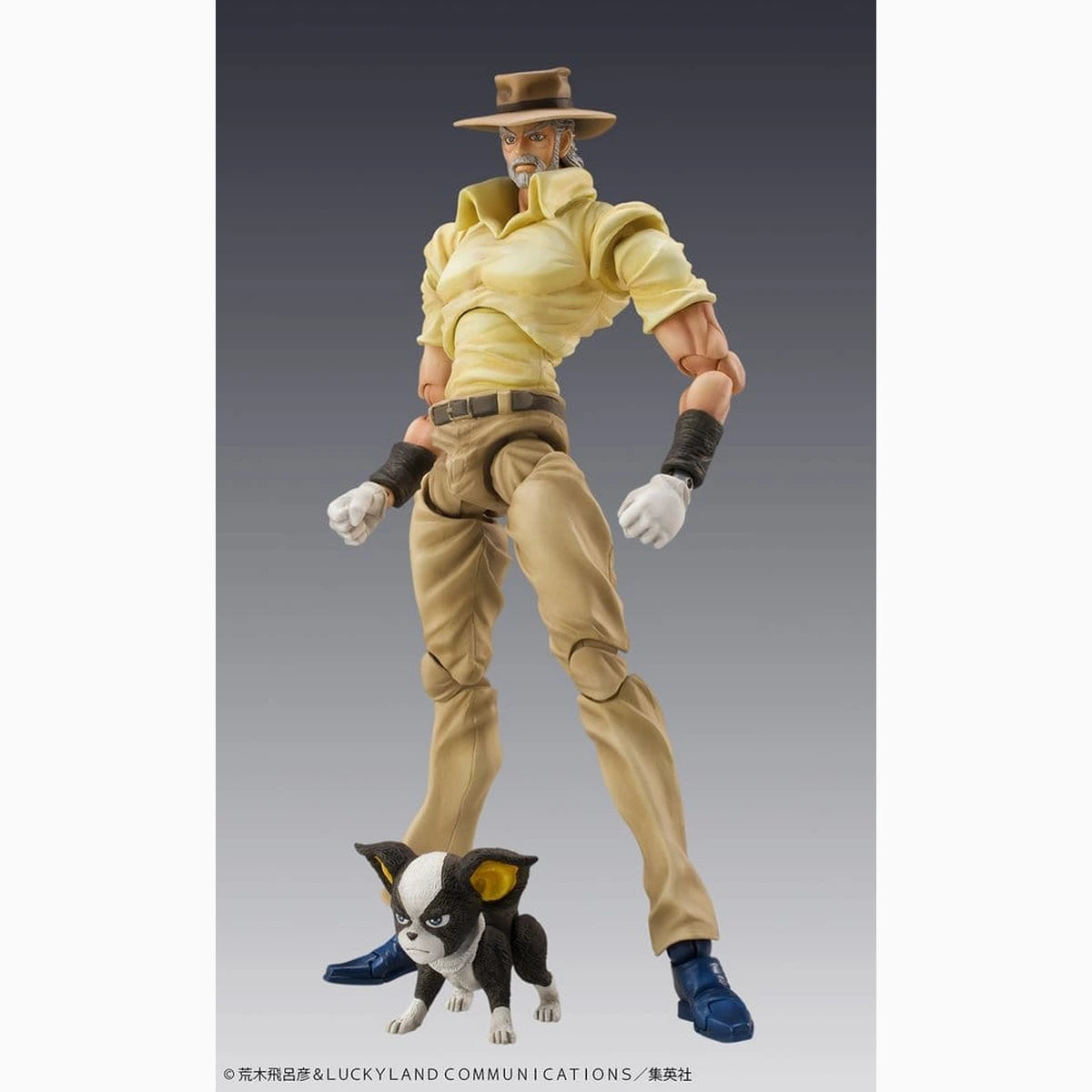 JoJo's Bizarre Adventure pack 2 figurines PVC Chozokado Joseph Joestar & Iggy - Image 2