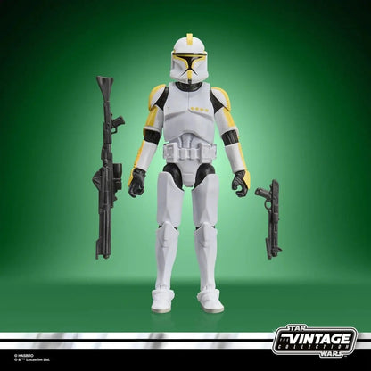 Star Wars Episode II Vintage Collection figurine Clone Trooper Commander 10 cm - Image 3