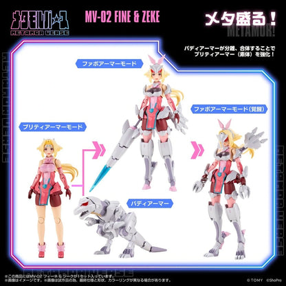 Zoids Plastic Model Kit 1/10 MV-02 Fine & Zeke 18 cm - Image 6