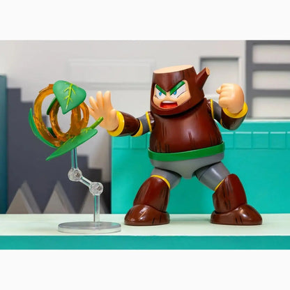 Mega Man figurine Wood Man 11 cm - Image 5