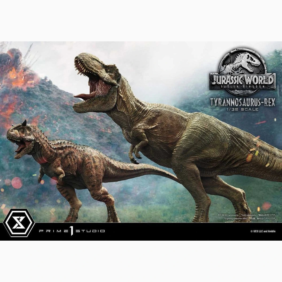 Jurassic World: Fallen Kingdom (Film) Prime Collectible Figures statue 1/38 Tyrannosaurus Rex 23 cm - Image 5