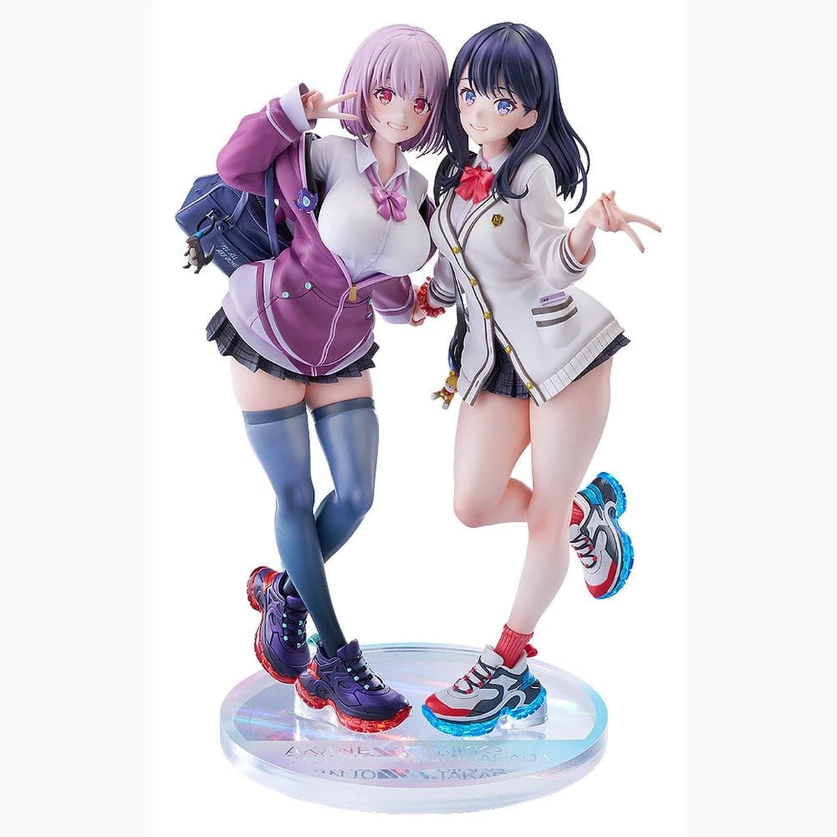 SSSS.Gridman pack 2 statuetten PVC 1/7 Rikka Takarada & Akane Shinjo feat. toridamono 22 cm - Image 1