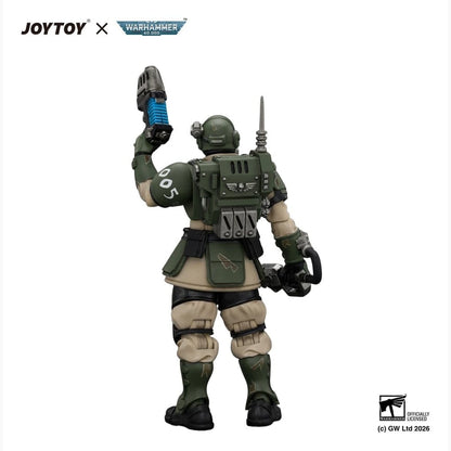 Warhammer figurine Astra Militarum Kasrkin 1 with Chainsword and Plasma Pistol - Image 3