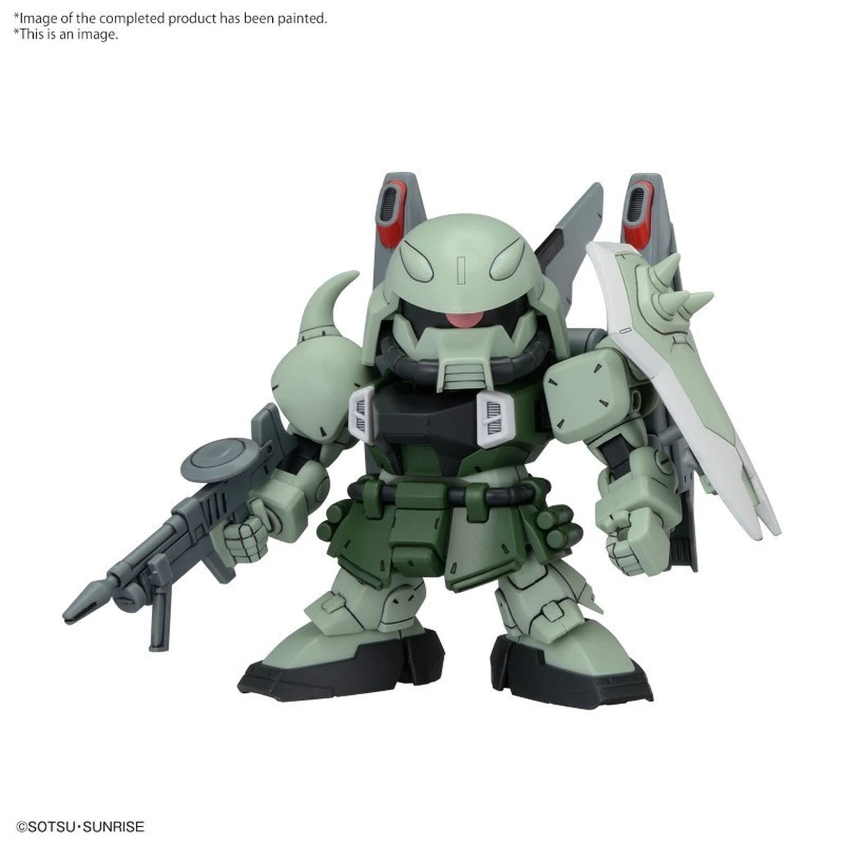 Gundam Gunpla SD BB Senshi ZGMF Zaku Series Set 4pcs - Image 4