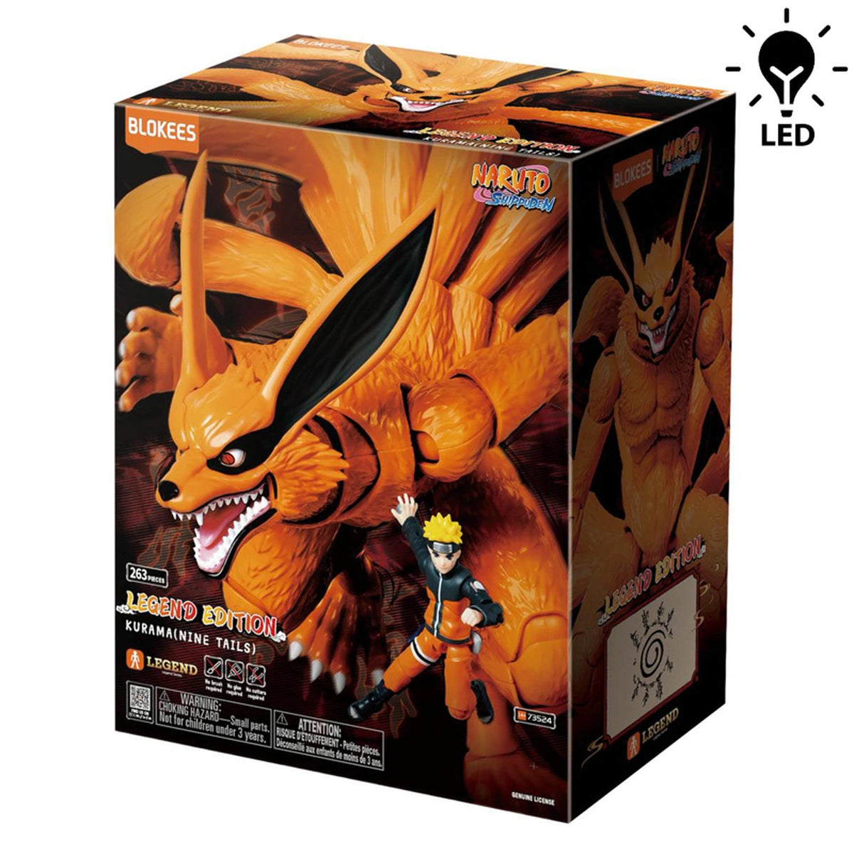 Naruto Blokees Shippuden Legend Edition 01 Kurama Nine Tails - Image 1