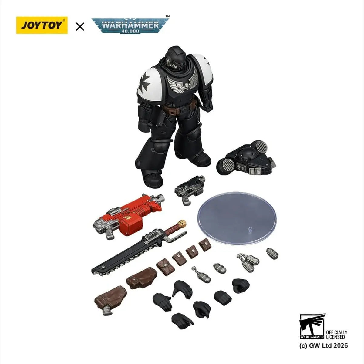 Warhammer 40,000 figurine Black Templars Intercessor 12 cm - Image 7